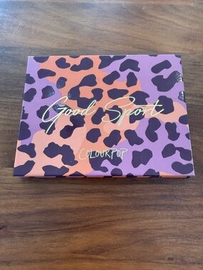 ColourPop Good Sport Palette — Purple & Orange Leopard Print
